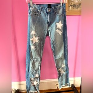 Just Black Denim Star Jeans!